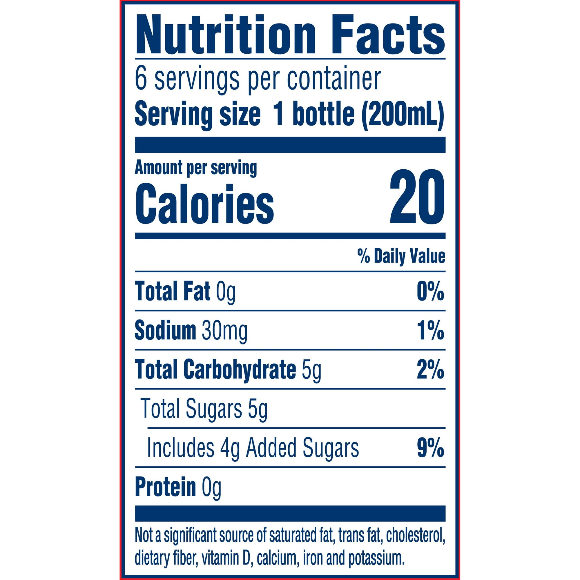 Kool Aid Bursts Cherry Kids Drink 6 ct Pack 6.75 fl oz Bottles