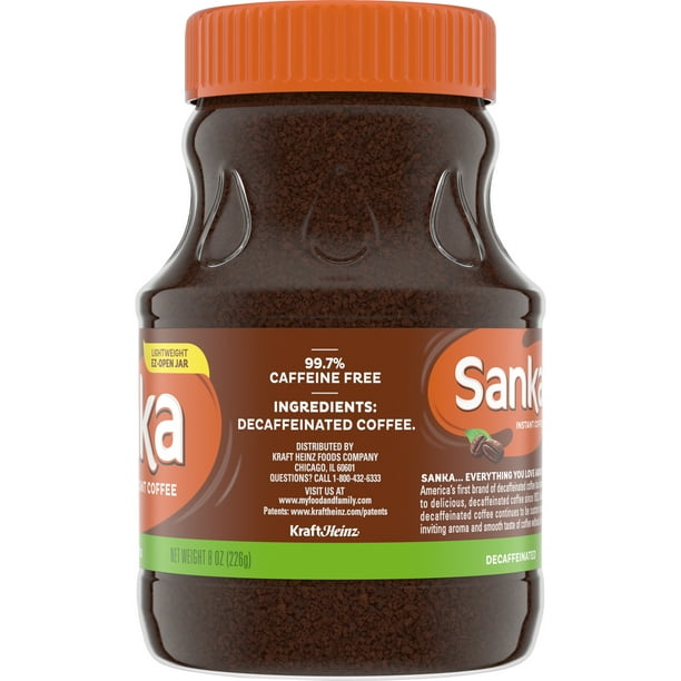 Sanka Instant Decaf Coffee 8 oz Jar