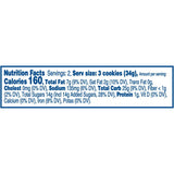 OREO Chocolate Sandwich Cookies 2.4 oz Snack Pack (6 Cookies Total)