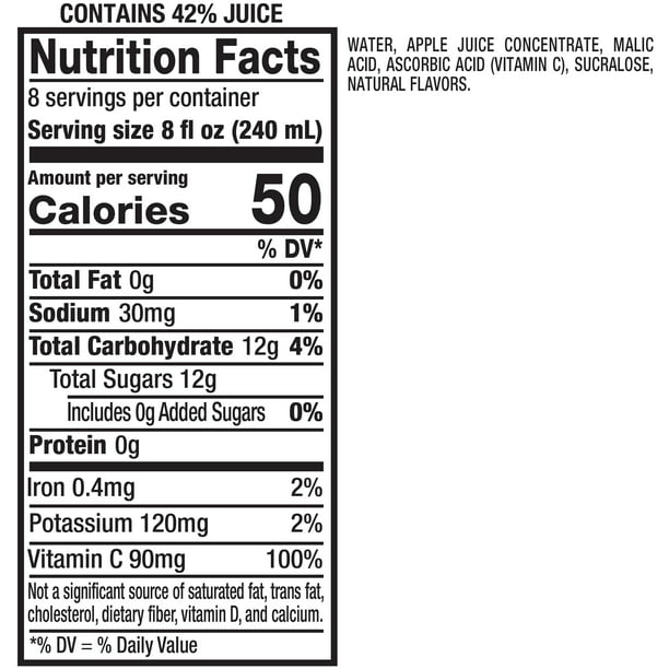 Mott's Apple Light Juice Drink 64 fl oz bottle