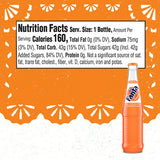 Fanta Orange Mexico Fruit Soda Pop 355 ml Botella Cristal