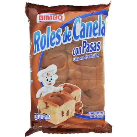 Bimbo Cinnamon Rolls With Raisins 12.9 oz