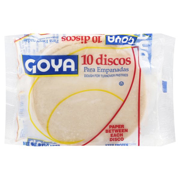 GOYA Empanada Dough Frying Discos Size 5 14 Oz 10 Ct
