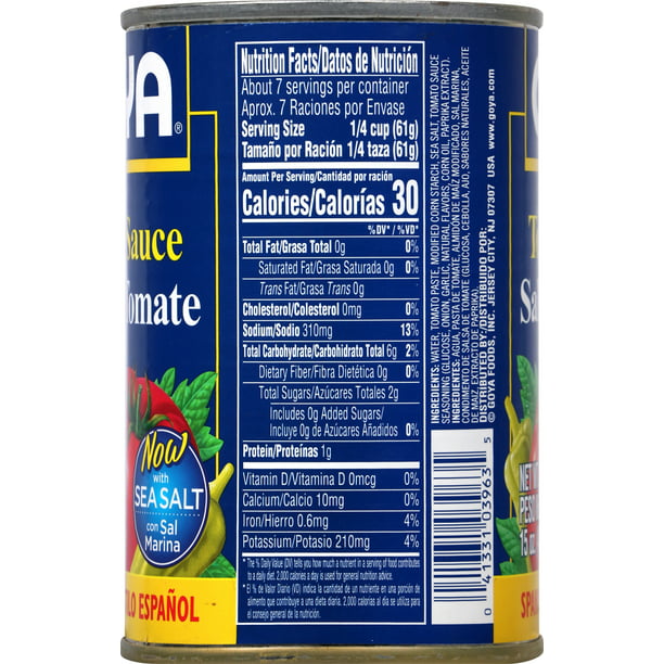 Goya Spanish Style Tomato Sauce 15 oz