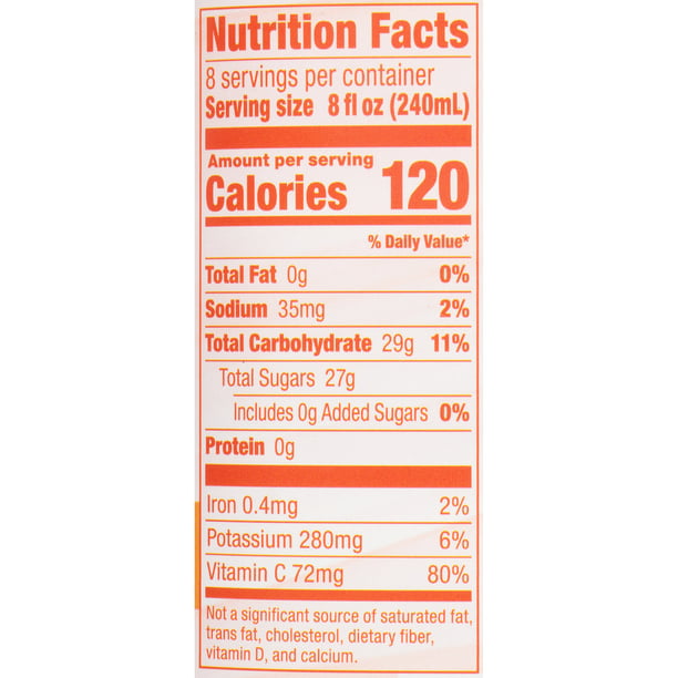 Old Orchard 100% Peach Mango Juice 64 Fl. Oz.