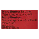 La Sirena Sardines in Tomato Sauce 15oz