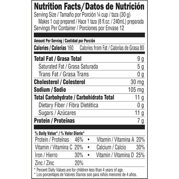 Nestle Nido Leche en polvo seca instantánea - Entera 12.6 oz