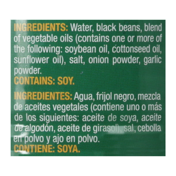 Goya Ducal Refried Beans Black 15 O