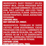 Nestle Hot Cocoa Zero Rich Milk Chocolate Flavored Mix Powder 2.25 oz Caja de 8 unidades