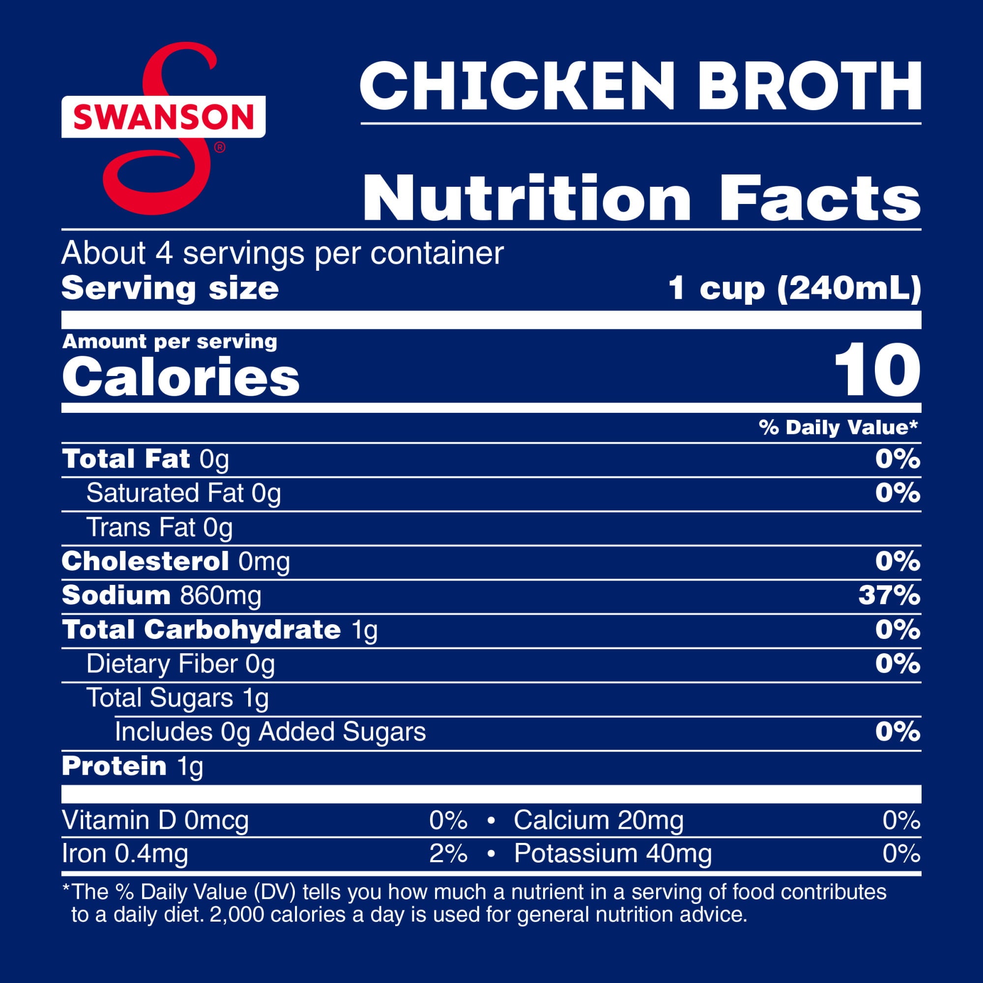 Swanson Chicken Broth 32 oz
