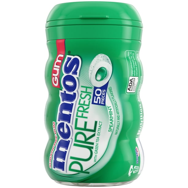 Mentos Gum - Pure Fresh Spearmint 50 each
