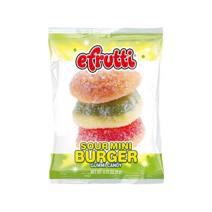 Efrutti Sour Mini Burger 9 g