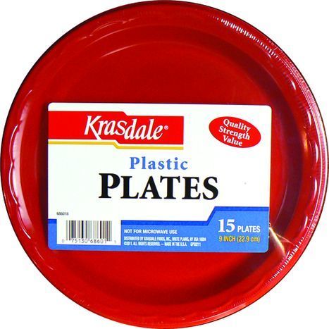 Krasdale Plastic Plates 15