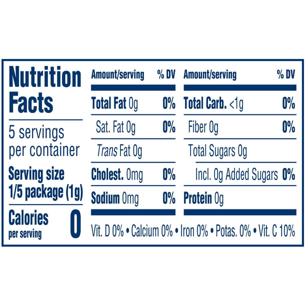 Kool-Aid Unsweetened Sharkleberry Fin Strawberry Orange Punch Artificially Flavored Powdered Soft Drink Mix 0.16 oz Packet