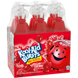 Kool Aid Bursts Cherry Kids Drink 6 ct Pack 6.75 fl oz Bottles