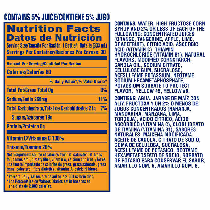 SunnyD Tangy Original 11.3 oz