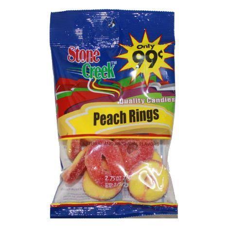 Stone Creek Peach Rings 2.75 oz