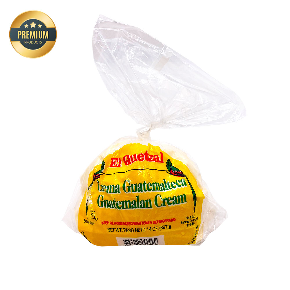 El Quetzal Crema Guatemalteca 16 oz