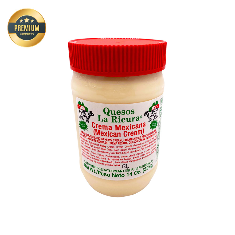 La Ricura Crema Mexicana 16 oz