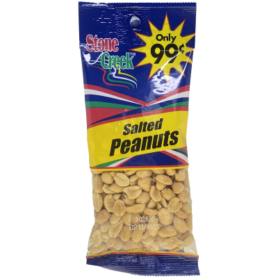 Stone Creek Salted Peanuts 3 oz