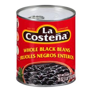 La Costena Whole Black Beans 29 oz