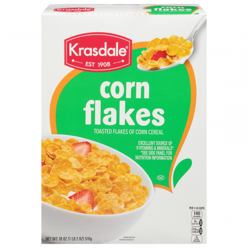 Krasdale Corn Flakes 18 oz