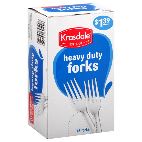 Krasdale Heavy Duty Forks 48 pc