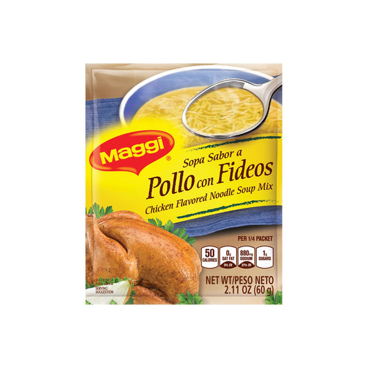 Mezcla de sopa de fideos con sabor a pollo Maggi 2.11 oz