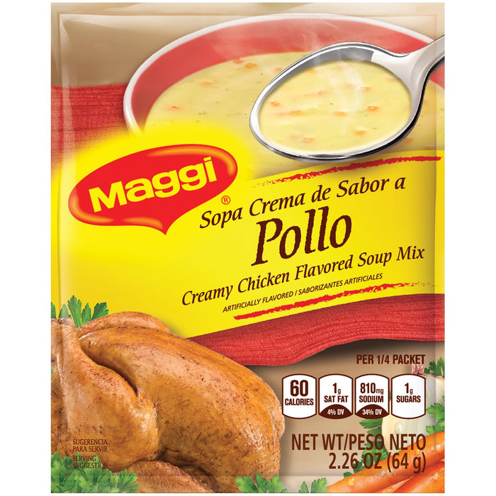 Mezcla de sopa Maggi - Sabor a pollo cremoso 2.26 oz