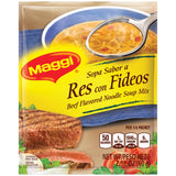 Maggi Beef Flavored Noodle Soup Mix 2.11 oz
