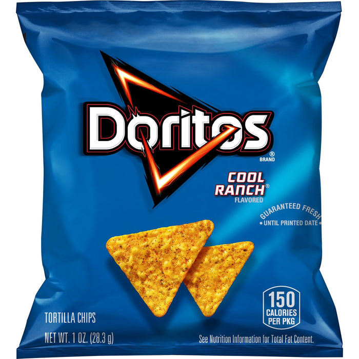 Doritos Tortilla Chips Cool Ranch Flavored 1 oz