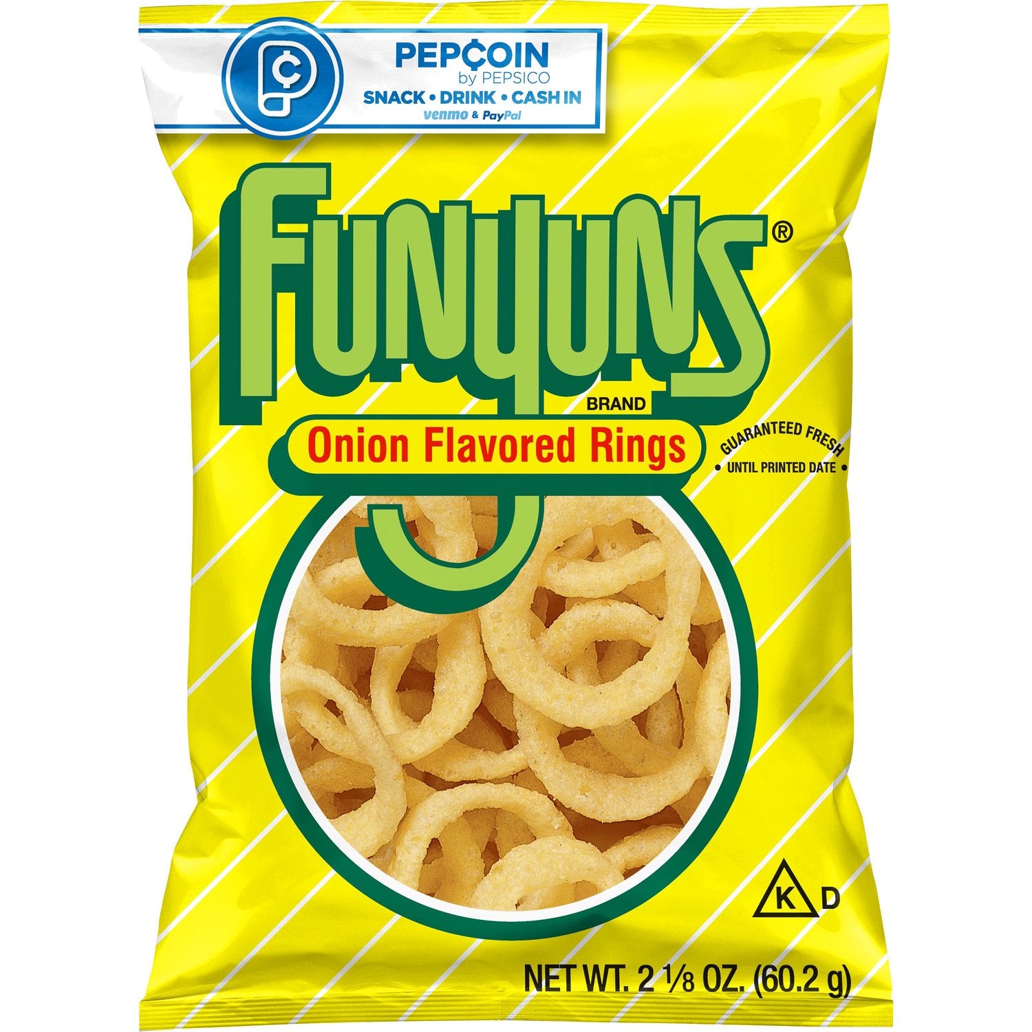 Anillos con sabor a cebolla Funyuns 2 1/8 oz