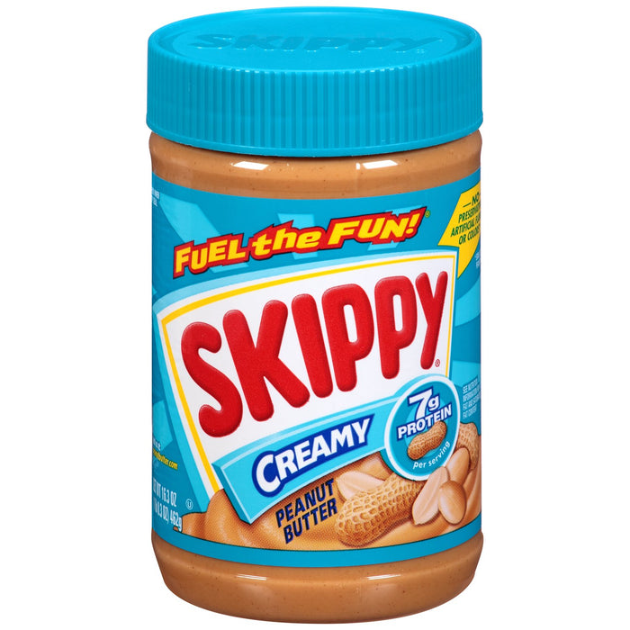 Mantequilla de maní cremosa Skippy 16.3 oz
