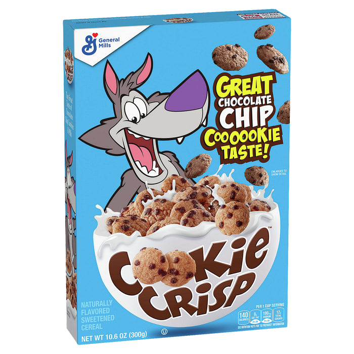 General Mills Cookie Crisp Cereal endulzado con sabor natural 10.6 oz