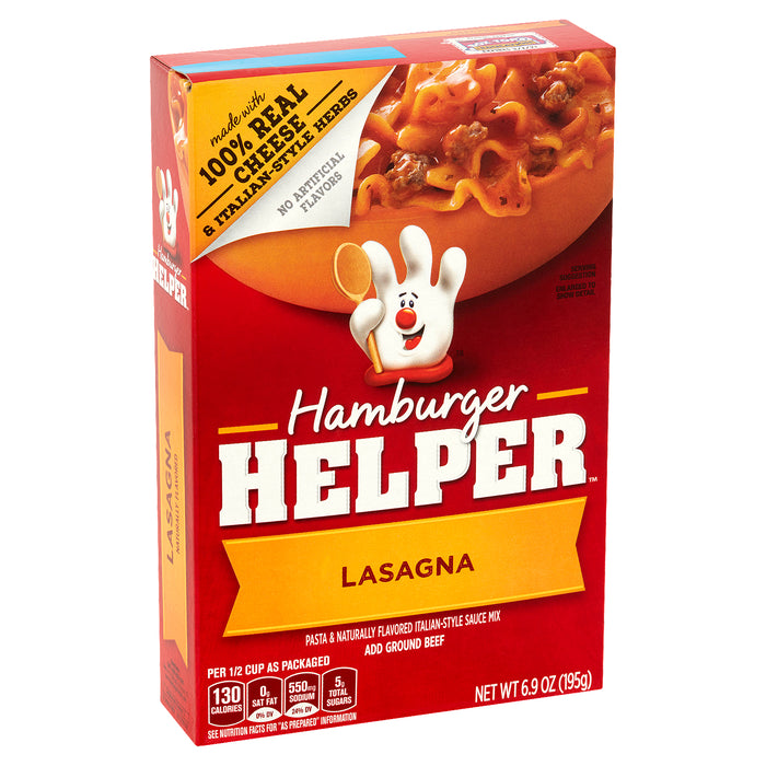 Hamburger Helper Lasagna Pasta 6.9 oz