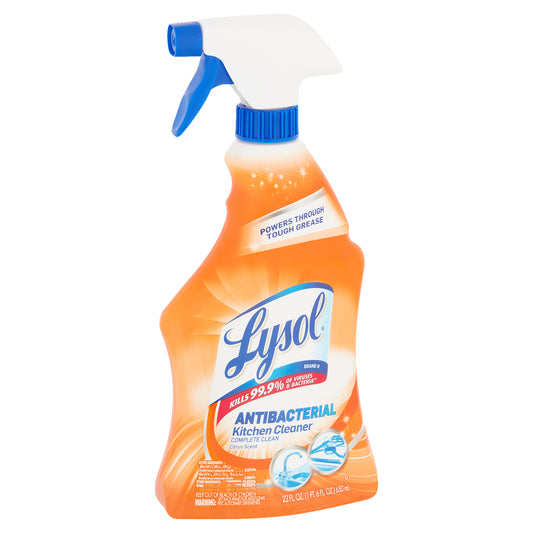 Lysol Citrus Scent Limpiador de cocina antibacteriano 22 fl oz