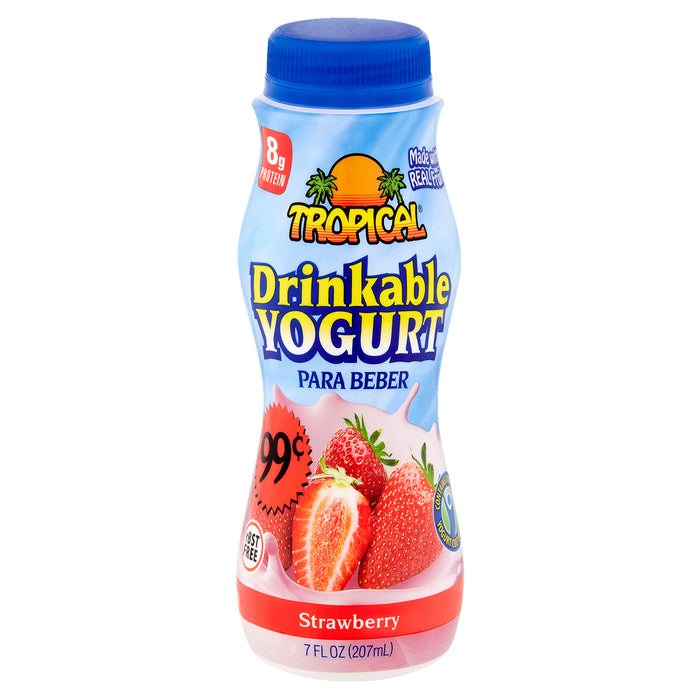 Tropical Strawberry Drinkable Yogurt 7 fl oz