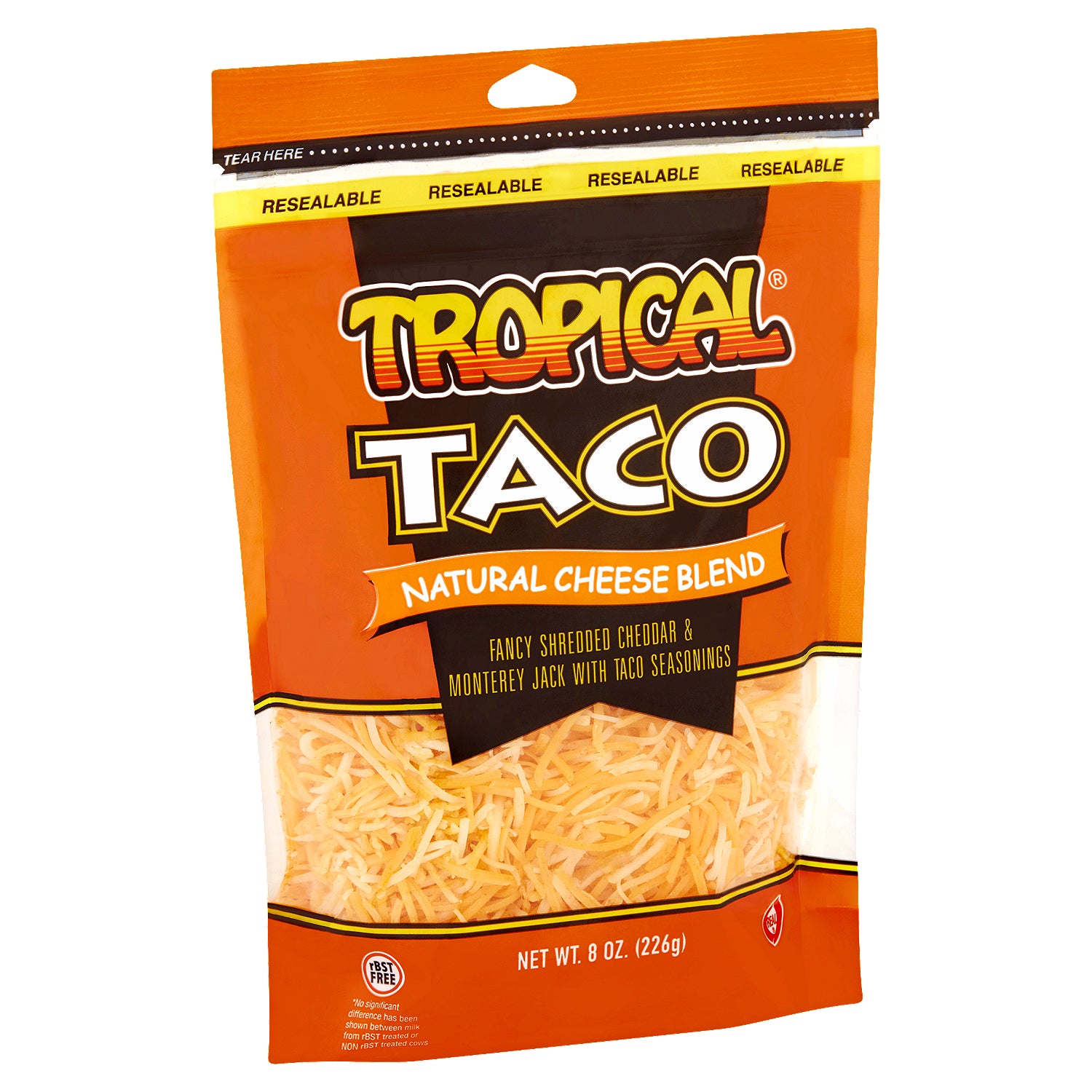 Tropical Taco Natural Cheese Blend 8 oz