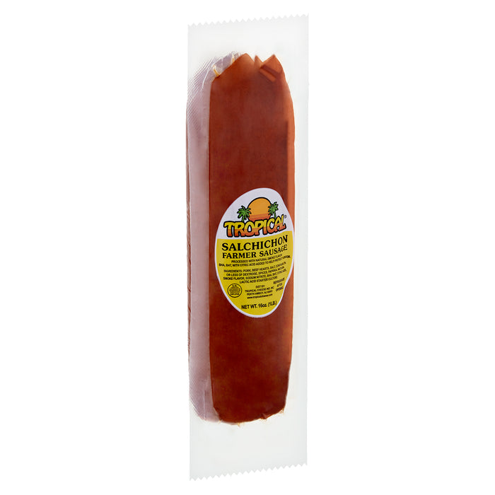 Tropical Salchichon Farmer Sausage 16 oz