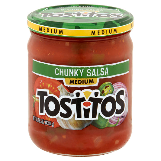 Tostitos Salsa Gruesa Mediana 15.5 oz