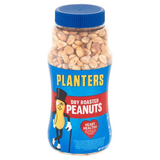 Planters Dry Roasted Peanuts 16 oz