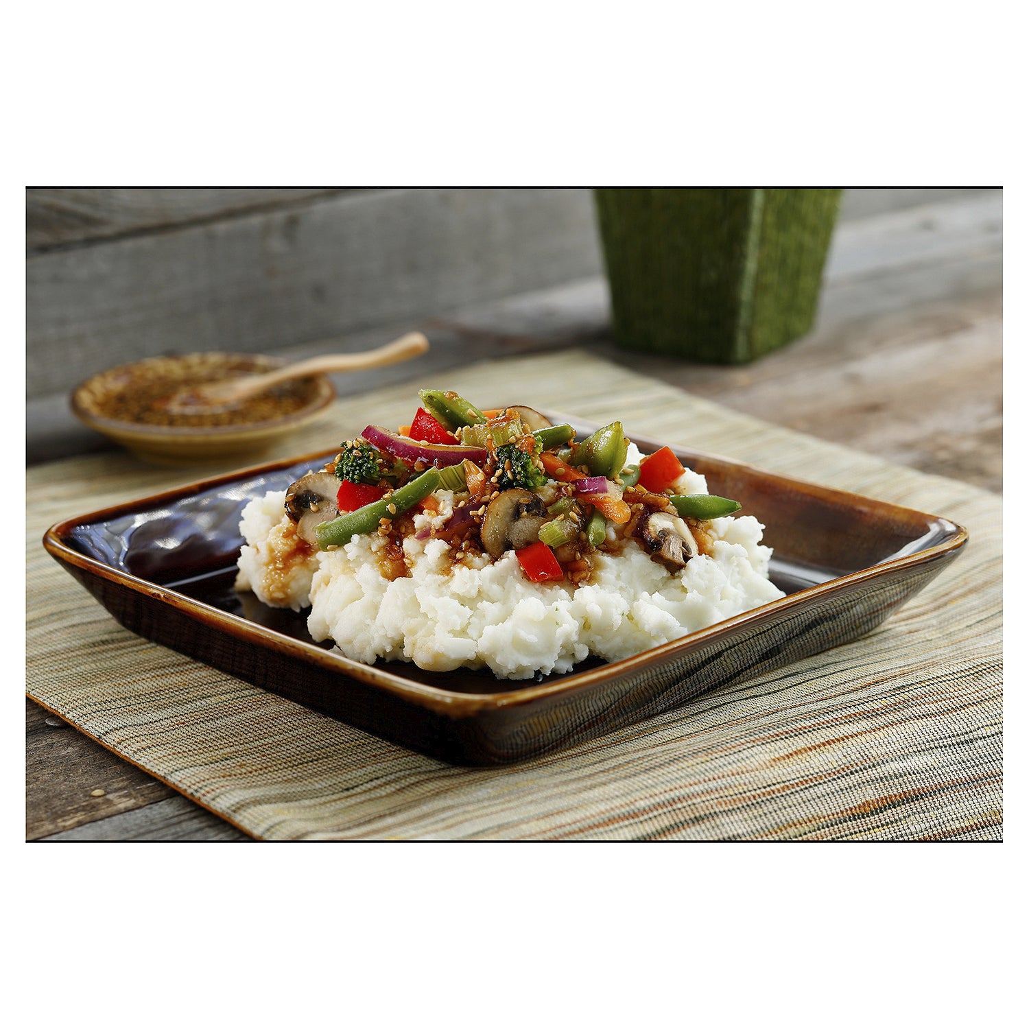 Idahoan Butter & Herb Mashed Potatoes 4 oz Pouch