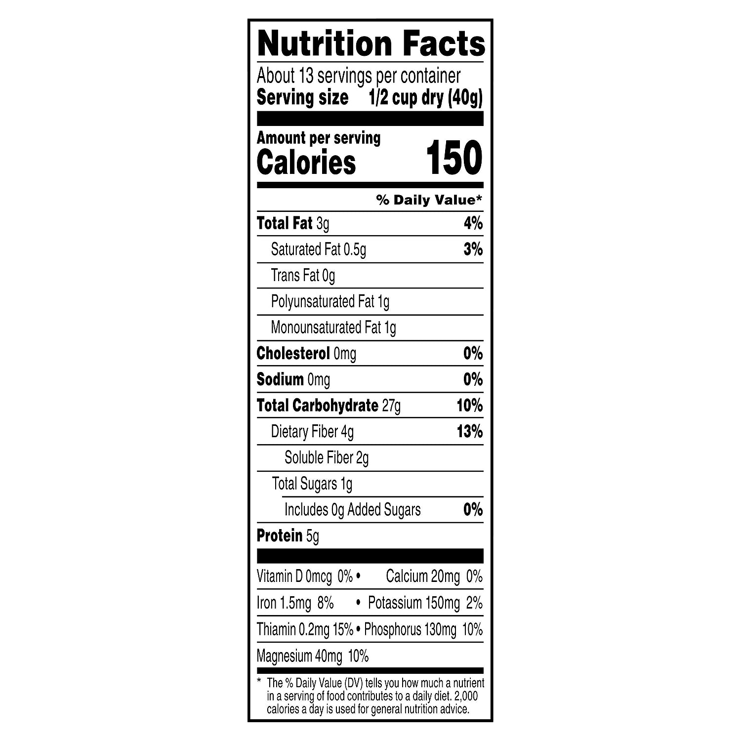 Quaker Oats Old Fashioned 100% Whole Grain Oats 18 oz
