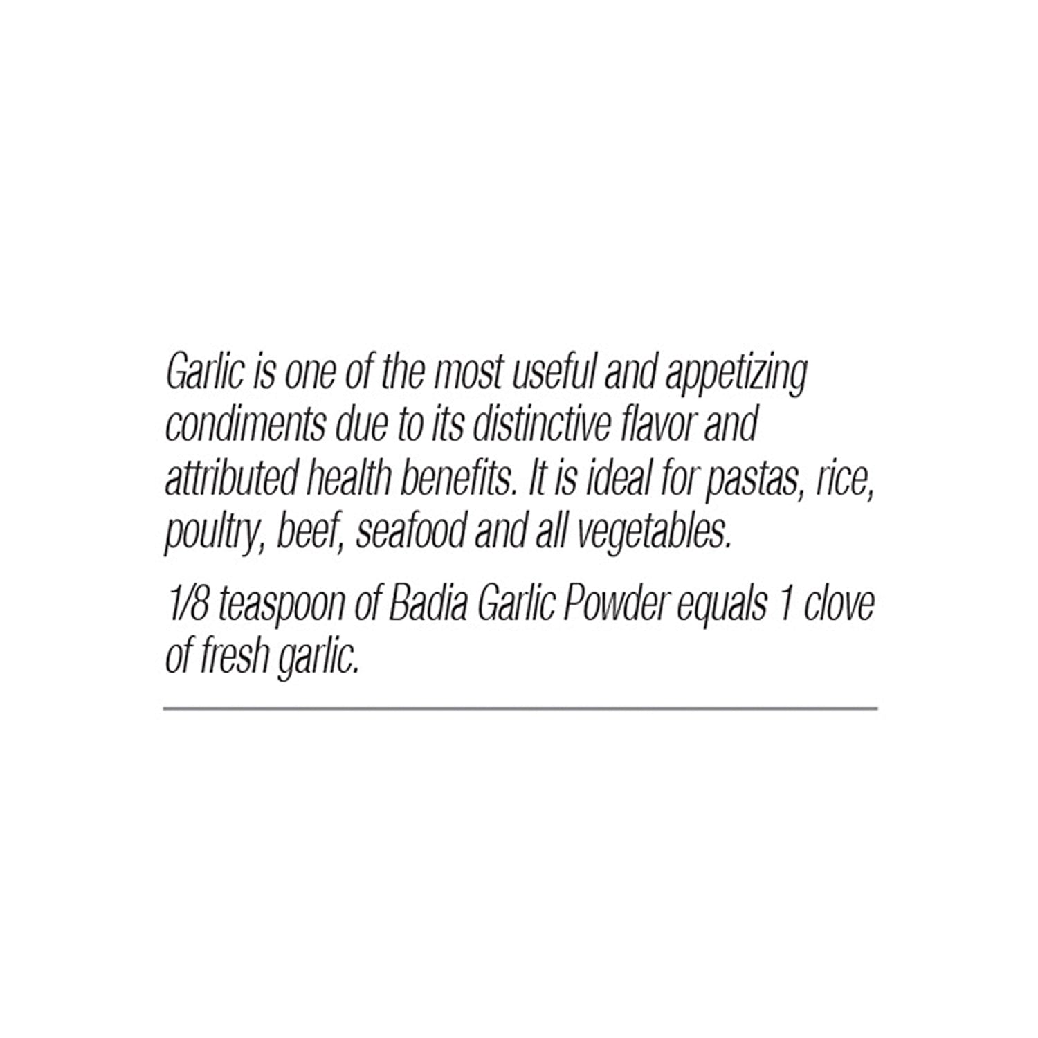 Badia Garlic Powder 10.5 oz