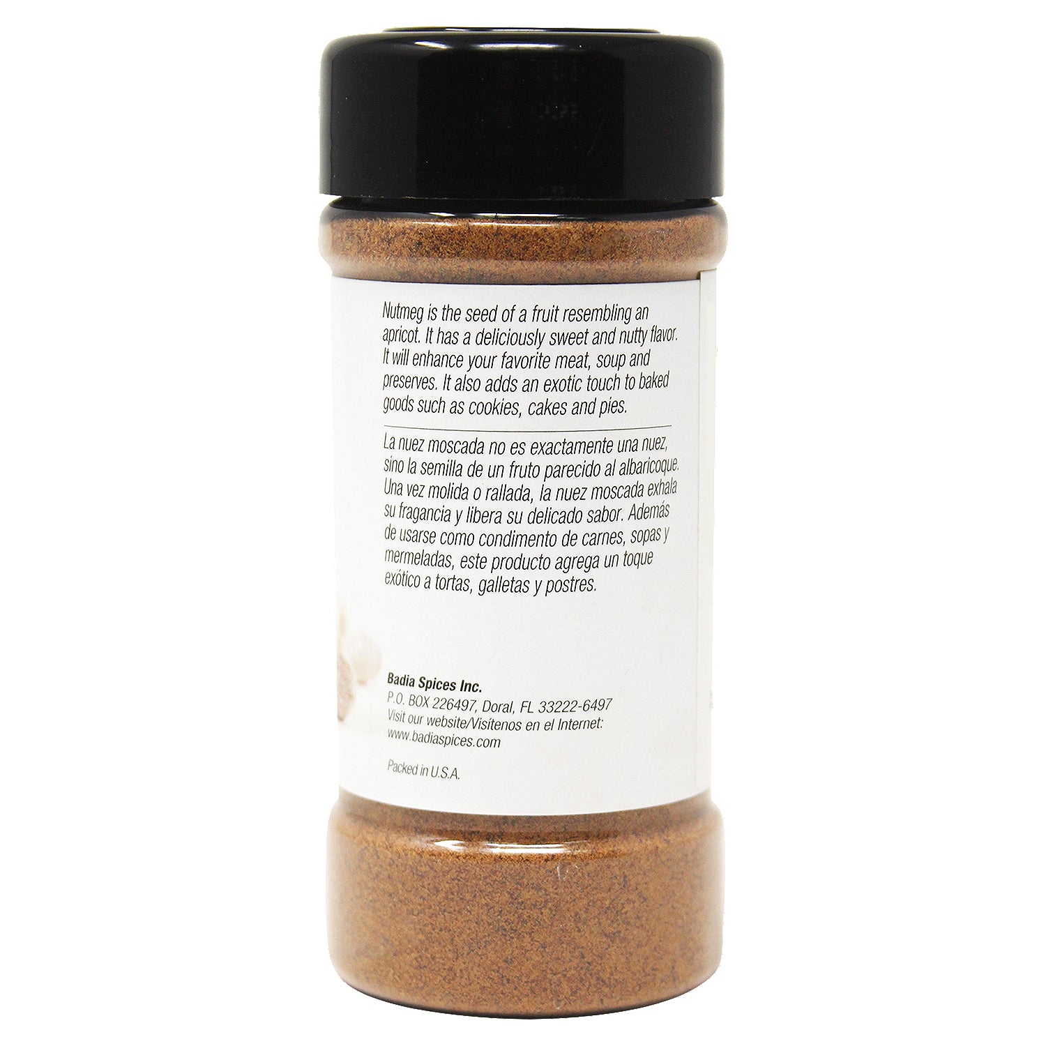 Nuez moscada molida Badia 2 oz
