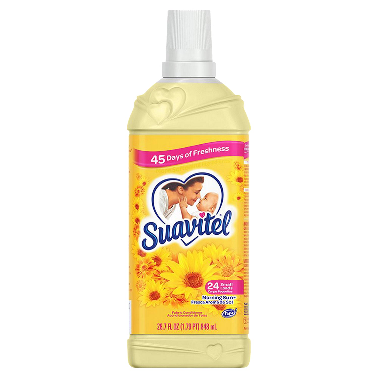 Suavitel Fabric Softener Morning Sun Scent - 28.7 fluid ounce