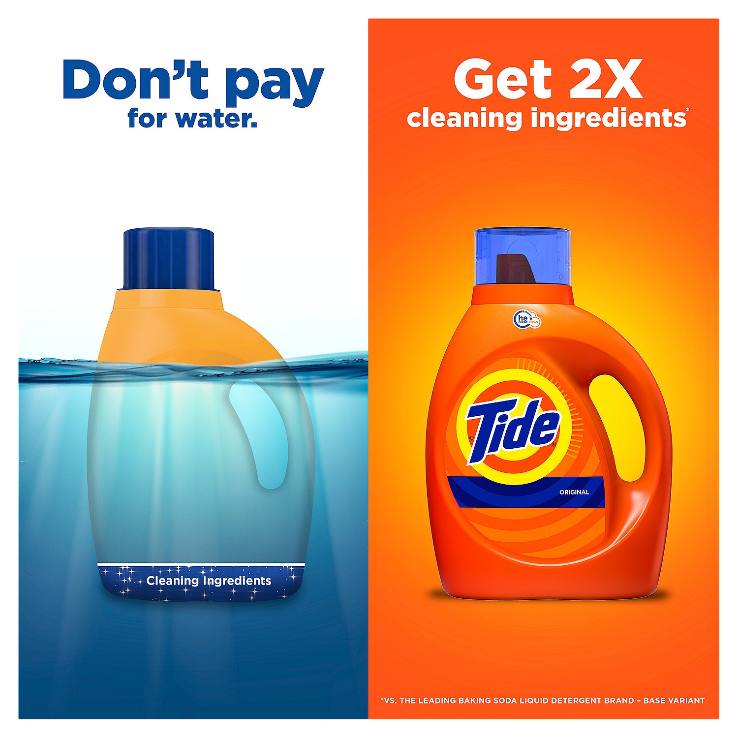 Tide Original Detergent 64 loads 92 fl oz liq