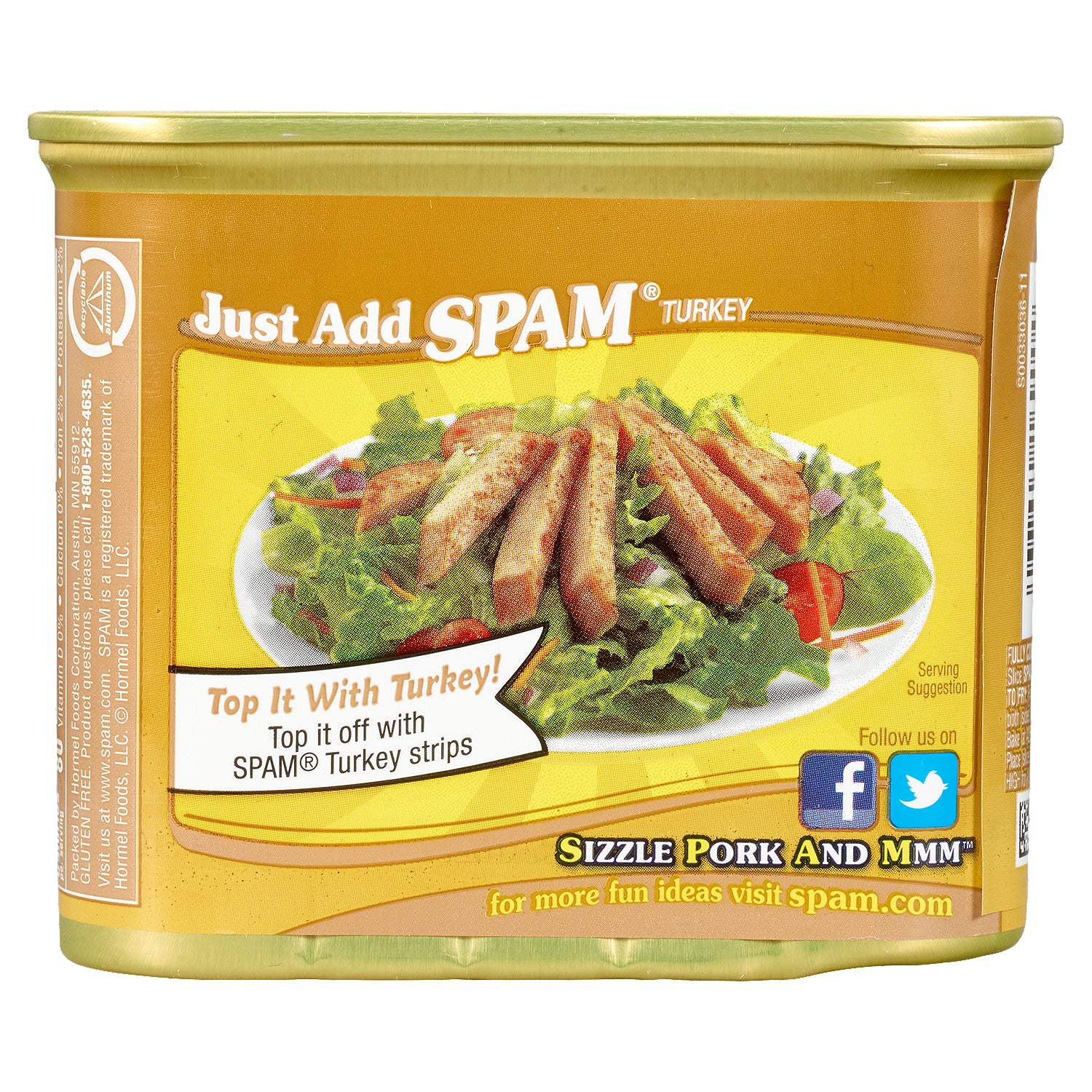 Spam Oven Roasted Turkey 12 oz