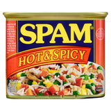 SPAM Hot & Spicy Canned Cooked Meat 12 oz