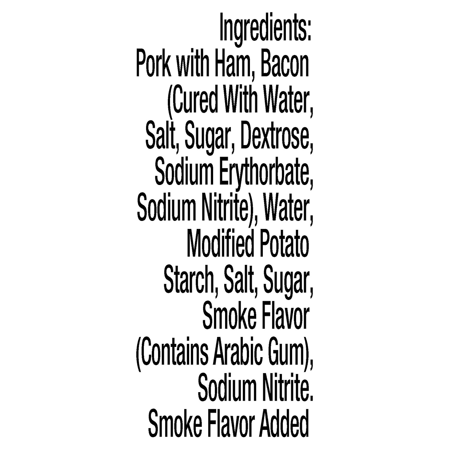 Spam Bacon with Real Hormel Canned Meat 12 oz